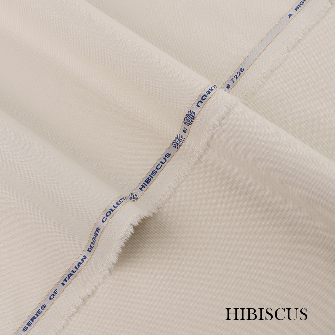 Hibiscus -Dobby Weave Suiting Fabric