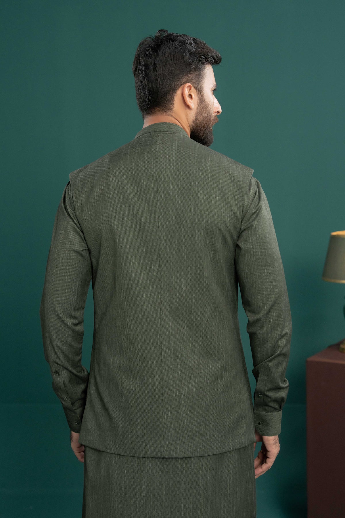 Moss Green - Waist Coat - NWCS13