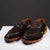 Peshawari Sandal - Walnut (Suede Leather) (PMC19)