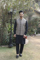 Rang-e-Mehfil 10 - 3Pc Suiting (Black)