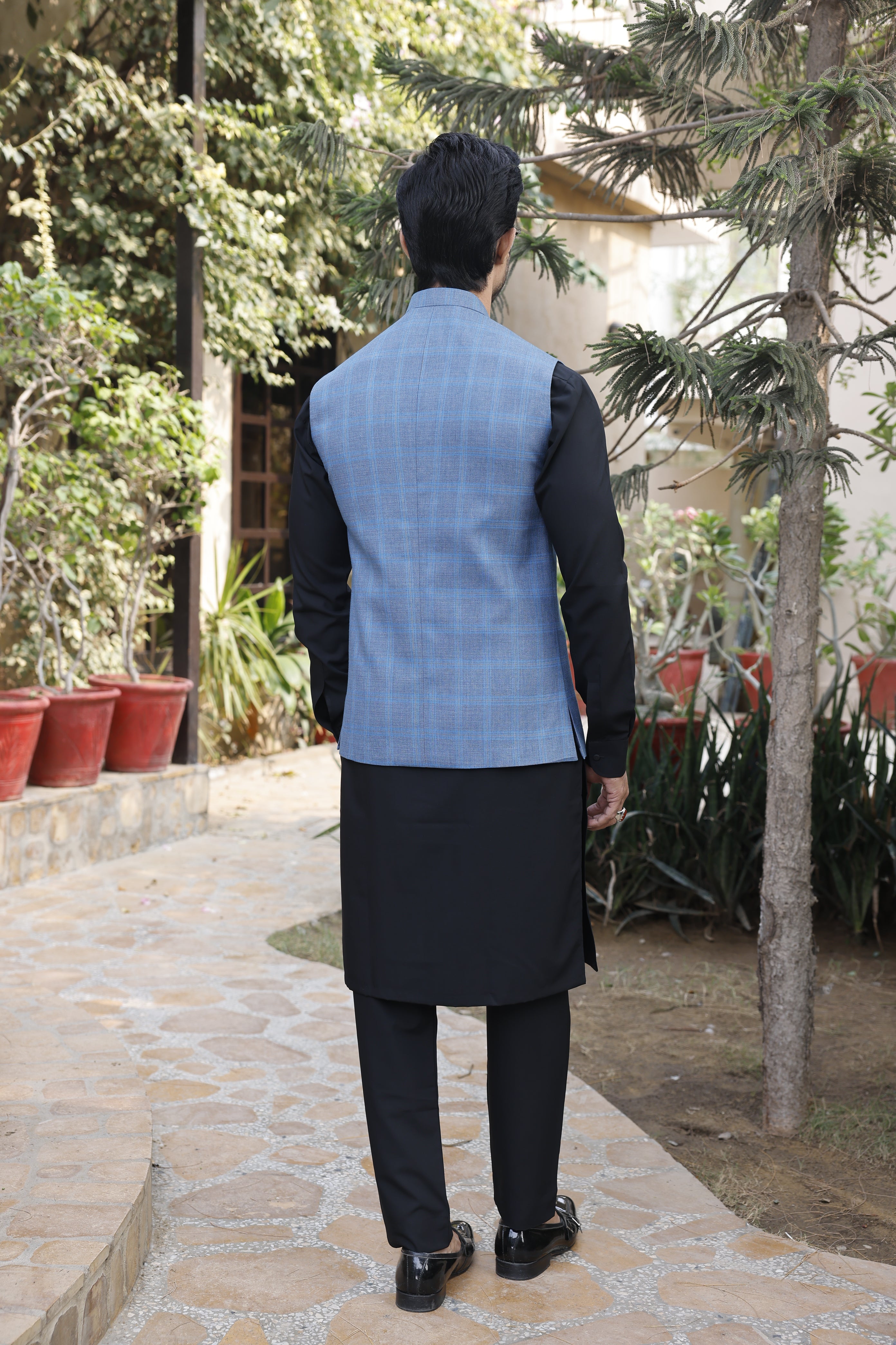 Suiting Fabric 02 - (Sky Blue) 2.25 Mtr