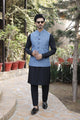 Rang-e-Mehfil 02 - 3Pc Suiting (Black)