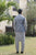 Rang-e-Mehfil 05 - 3Pc Suiting (Silver Grey)