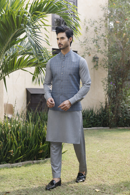 Suitng Fabric 05 - (Greyish) 2.25 Mtr