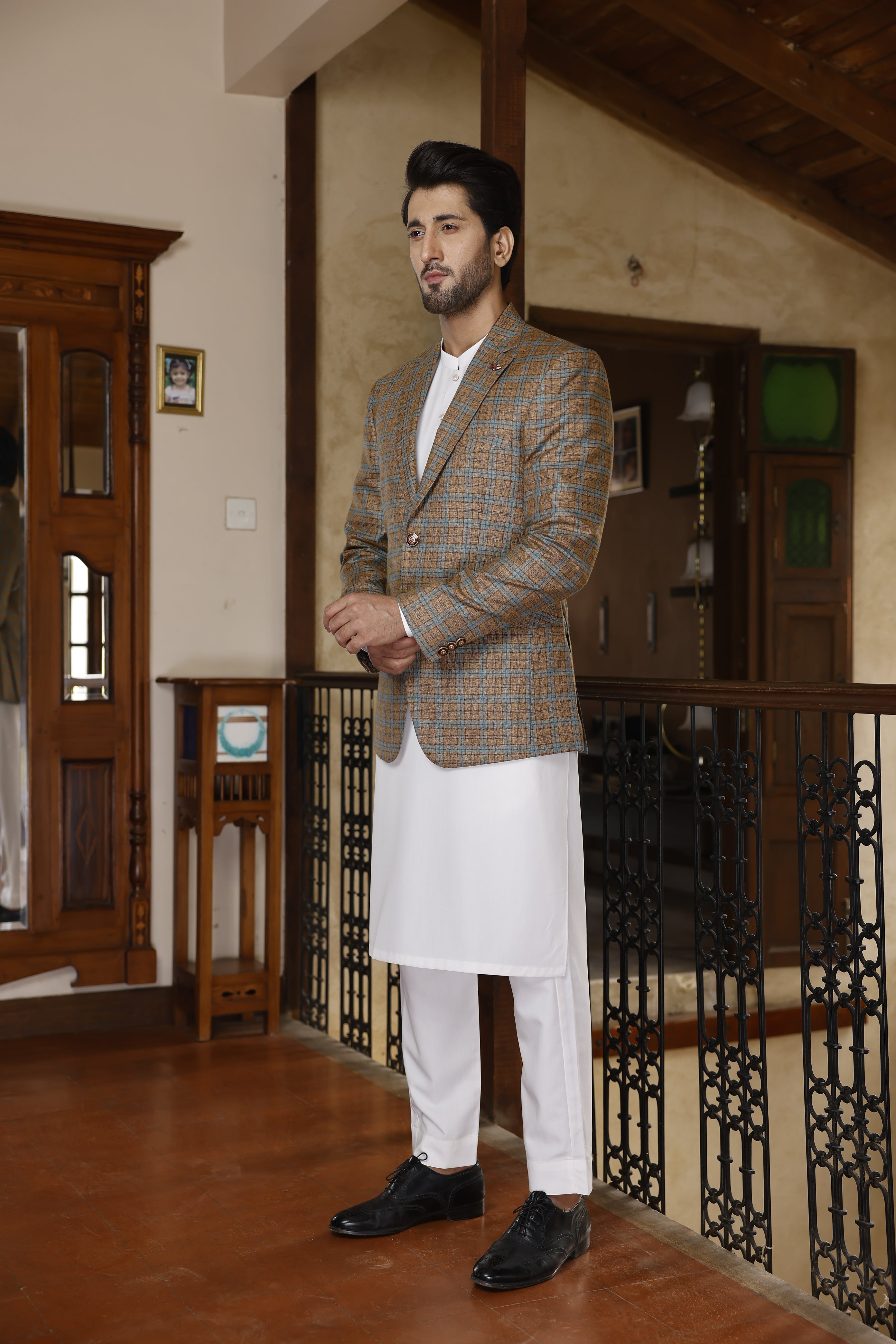 Suiting Fabric 12 - (Camel) 2.25 Mtr