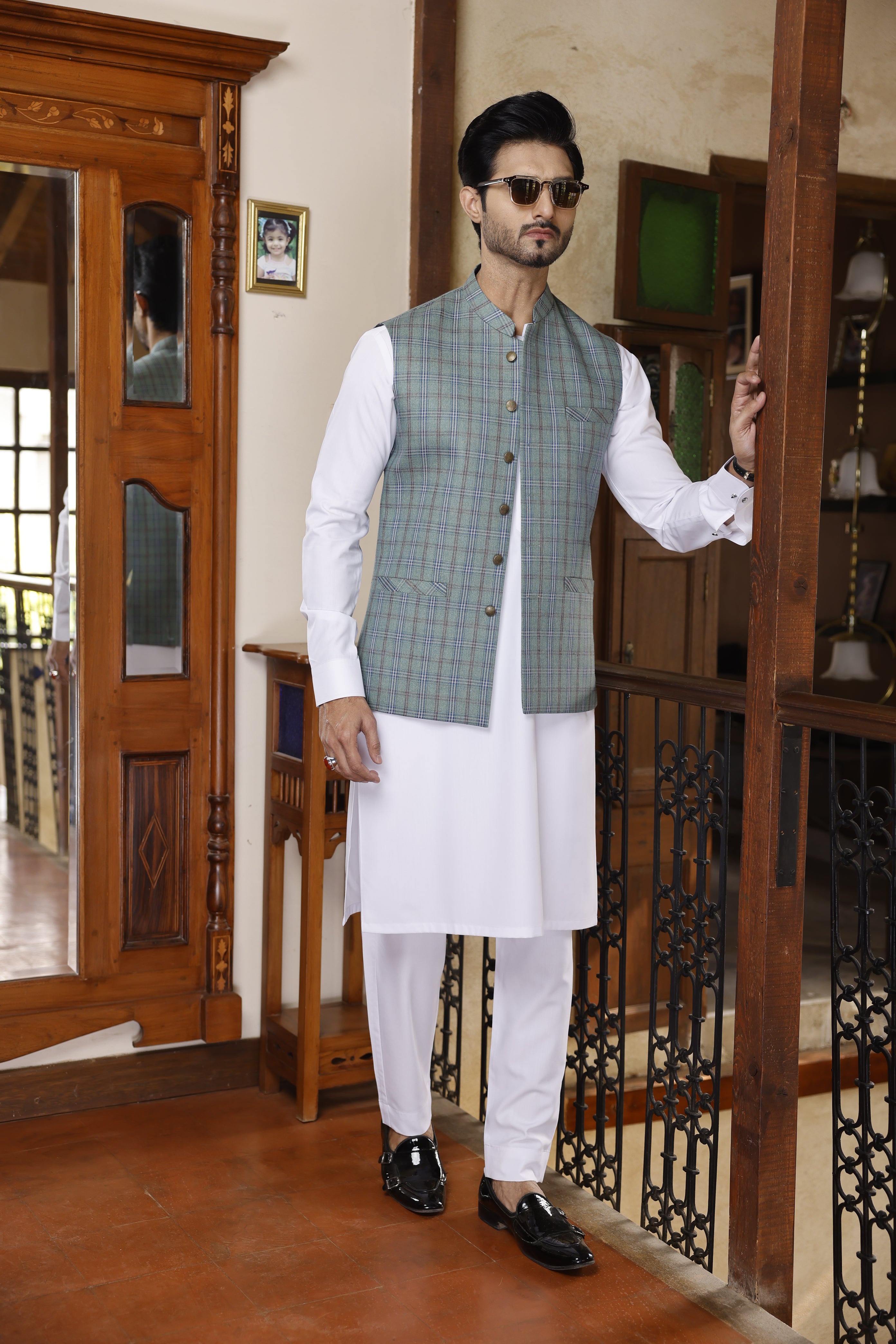 Suiting Fabric 09 - 3Pc (Forest Green) 2.25 Mtr