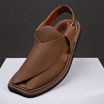 Peshawari Sandal - Light Brown (PMC14)