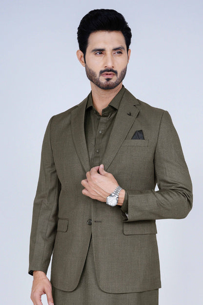 Olive Blazer – (NBL22)