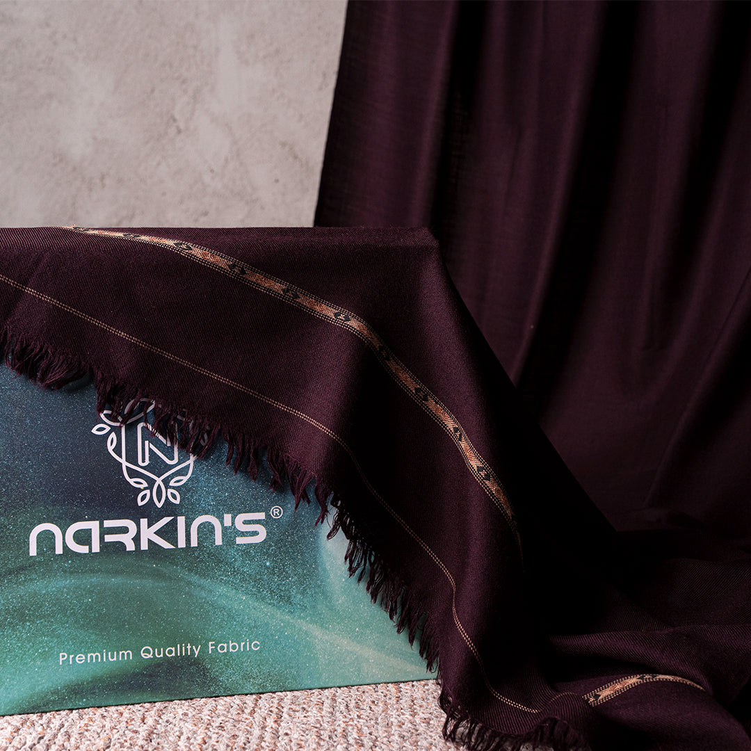 Woolen Shawl - 006 | Maroon
