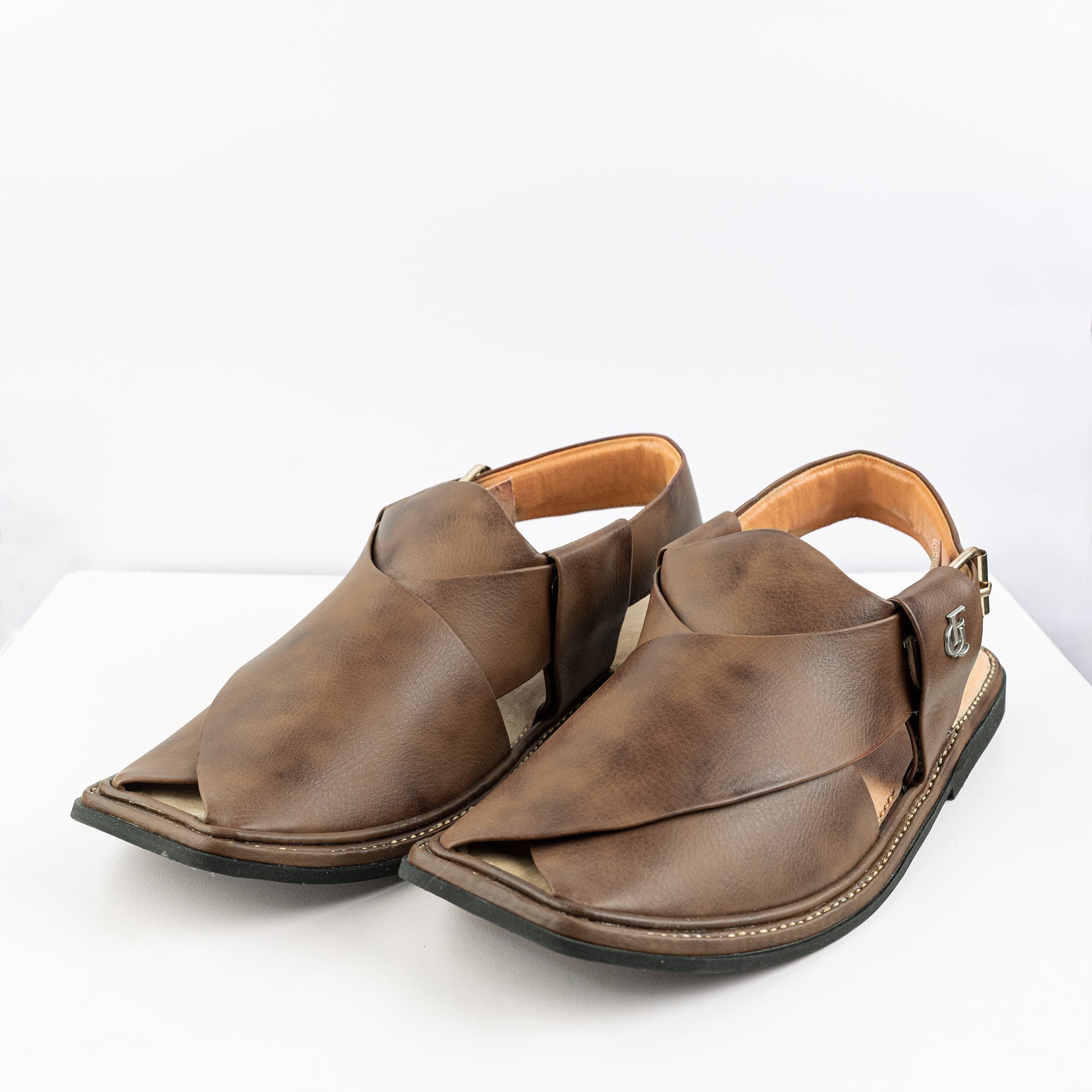 Peshawari Sandal - Brown Matte (PMC24)