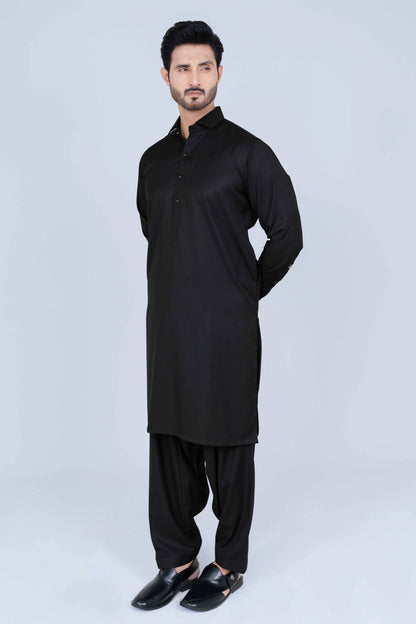 Stitched Shalwar Kameez (SWS27) Black