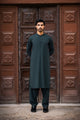 Stitched Shalwar Kameez (SPS66) Dark Grey