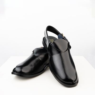 Peshawari Sandal - Black (PMC08)
