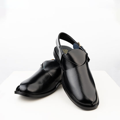 Peshawari Sandal - Black (PMC08)