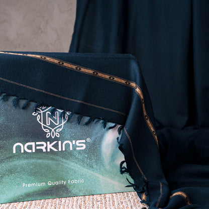 Woolen Shawl - 006 | Navy Blue