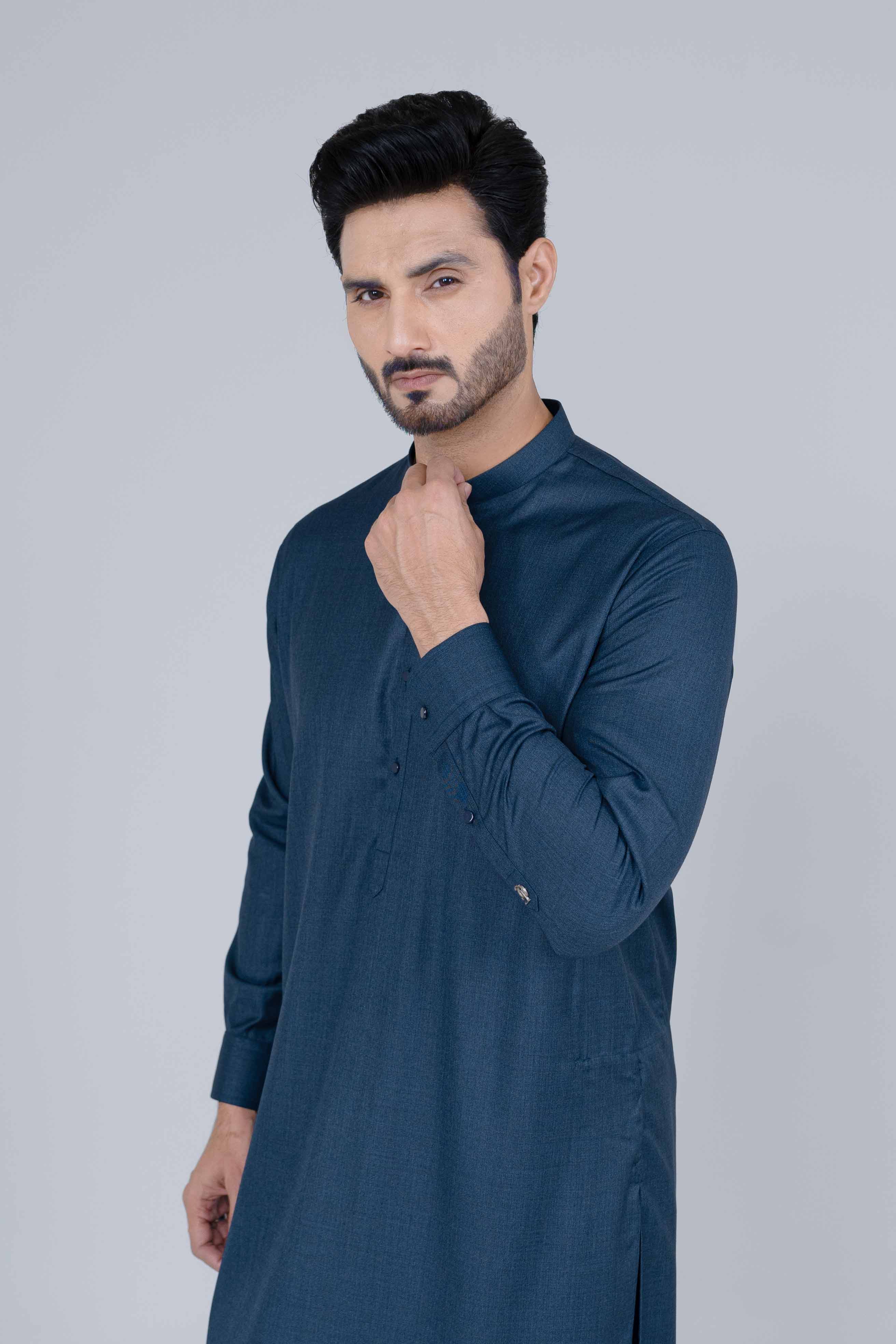 Stitched Shalwar Kameez (SWS24) Blue