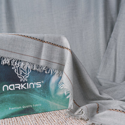 Woolen Shawl - 006 | Grey