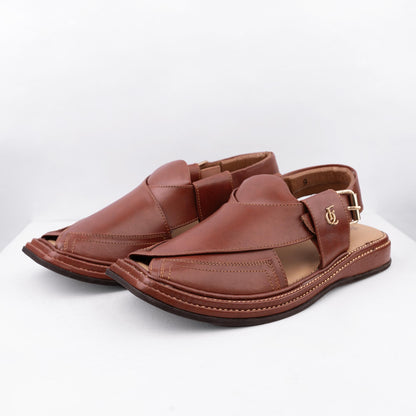 Peshawari Sandal -  Rust (PMC30)