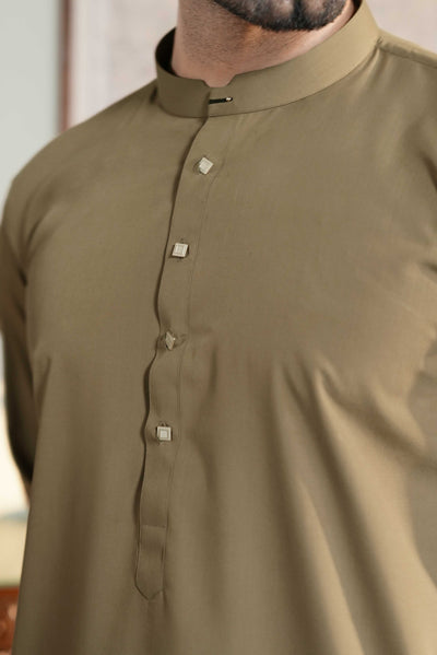 Stitched Shalwar Kameez (SPSB16) Khaki