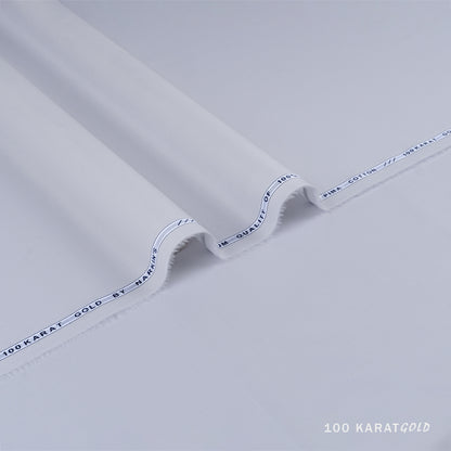 100 Karat Gold - 100% American PIMA Cotton (4.5 Mtr)