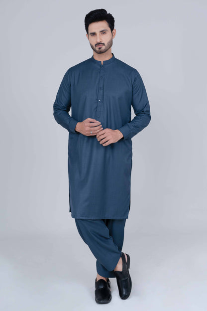 Stitched Shalwar Kameez (SWS24) Blue