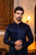 Stitched Shalwar Kameez (SCS19) Navy Blue