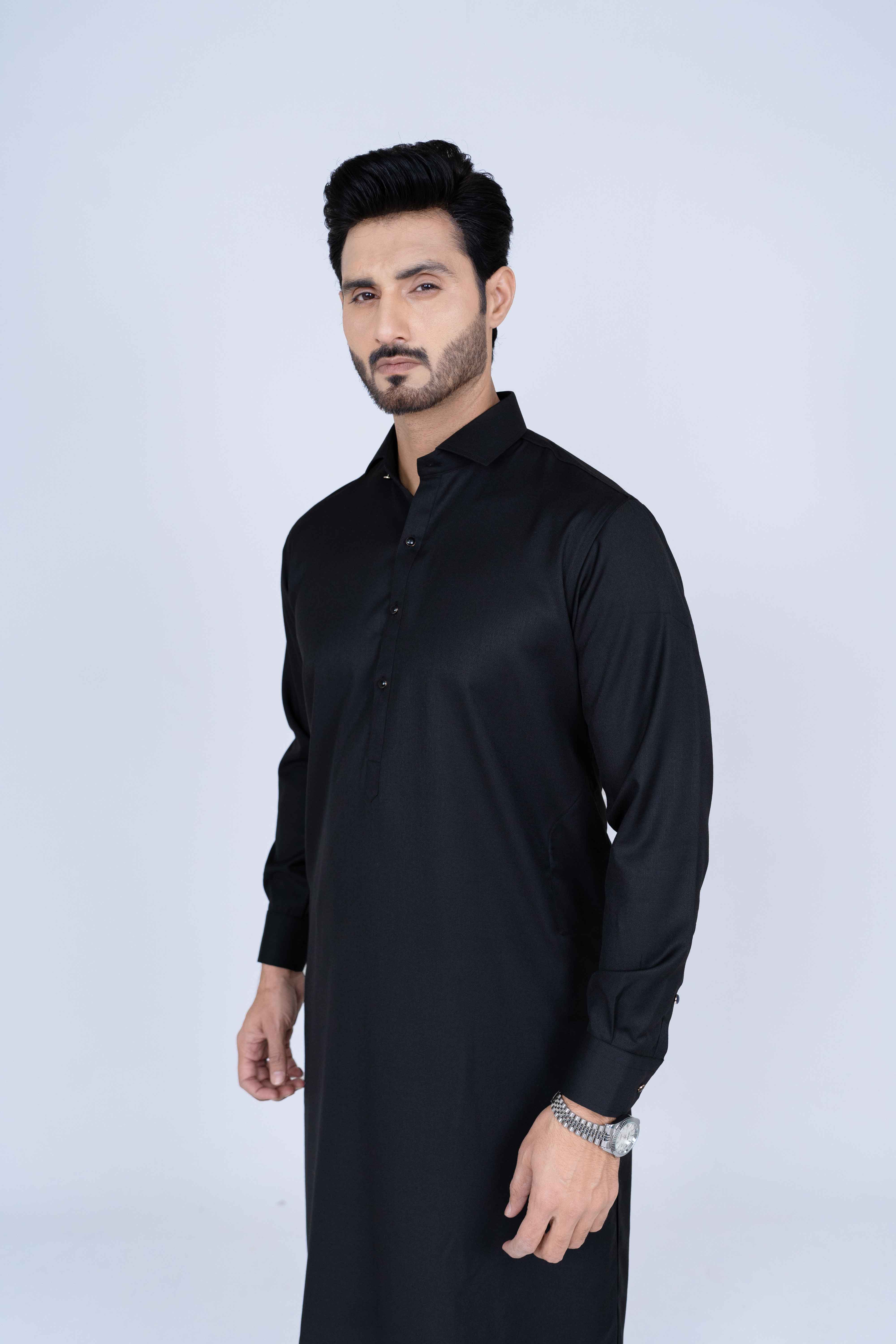 Stitched Shalwar Kameez (SWS27) Black