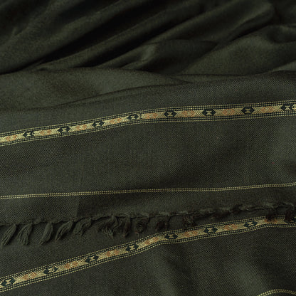 Woolen Shawl - 006 | Olive