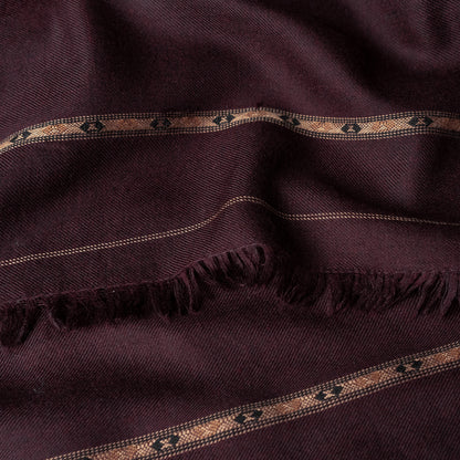 Woolen Shawl - 006 | Maroon