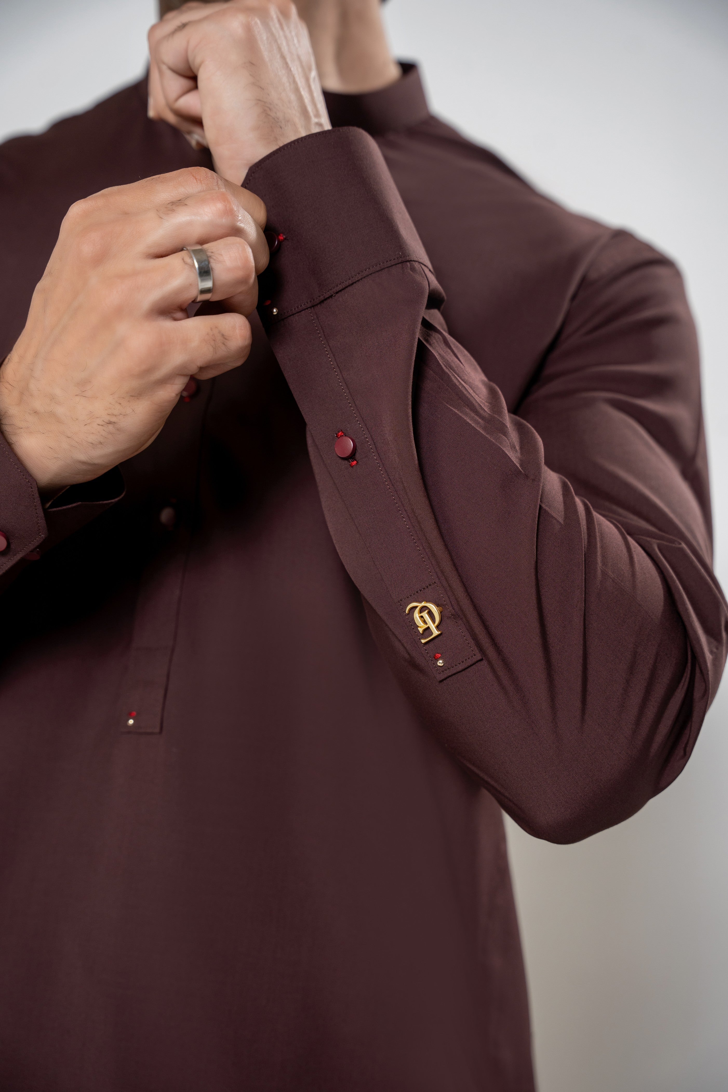 Stitched Shalwar Kameez (SPS76) Maroon