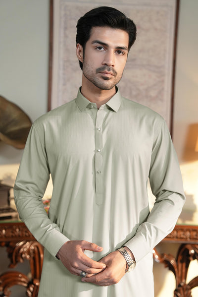 Stitched Shalwar Kameez (SPSC21) Pistachio