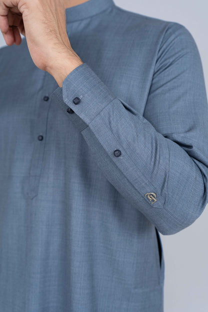 Stitched Shalwar Kameez (SWS25) Denim