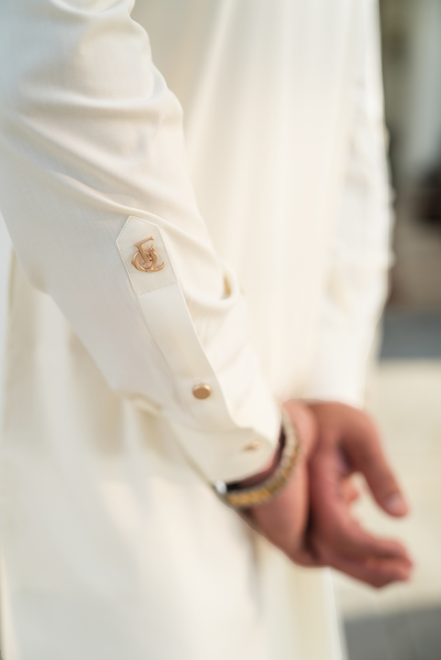 Stitched Shalwar Kameez (SPSB11) Off White
