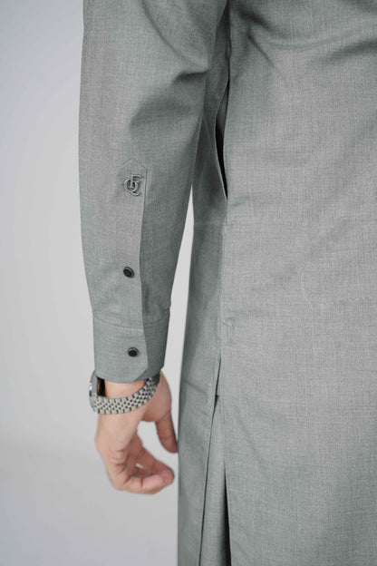 Stitched Shalwar Kameez (SWS20) Silver