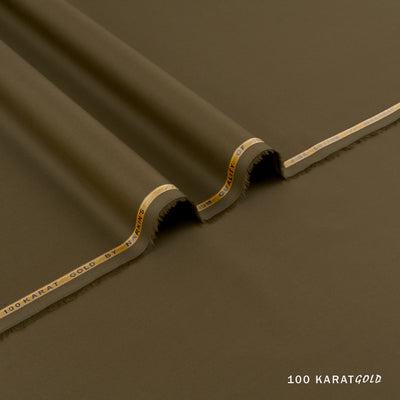 100 Karat Gold - 100% American PIMA Cotton (4.5 Mtr)