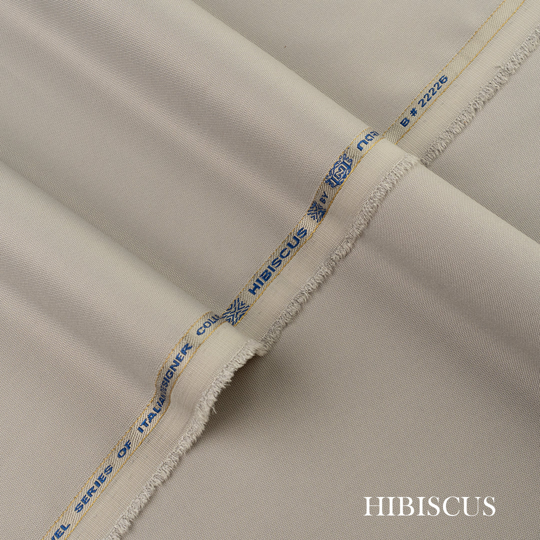 Hibiscus -Dobby Weave Suiting Fabric