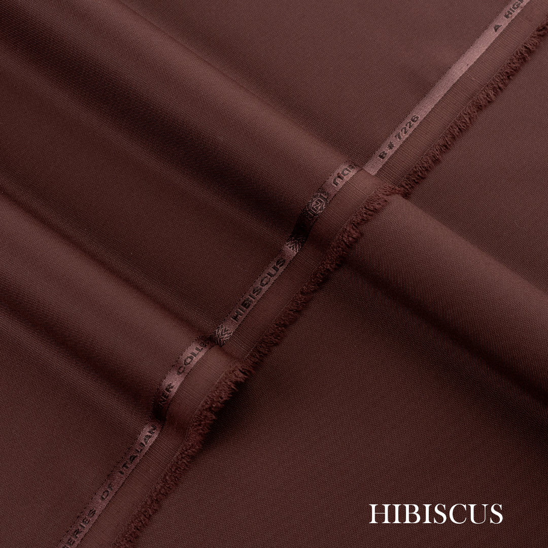 Hibiscus -Dobby Weave Suiting Fabric