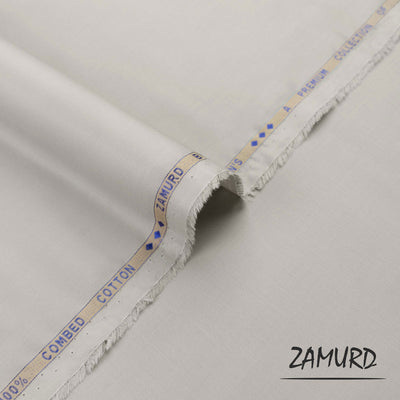 Zamurd premium party wear fabric with twill weave and semi-soft high-density finish