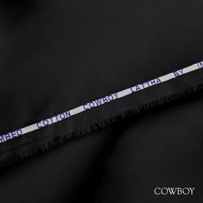 Premium Cowboy cotton fabric with fine yarn and compact structure