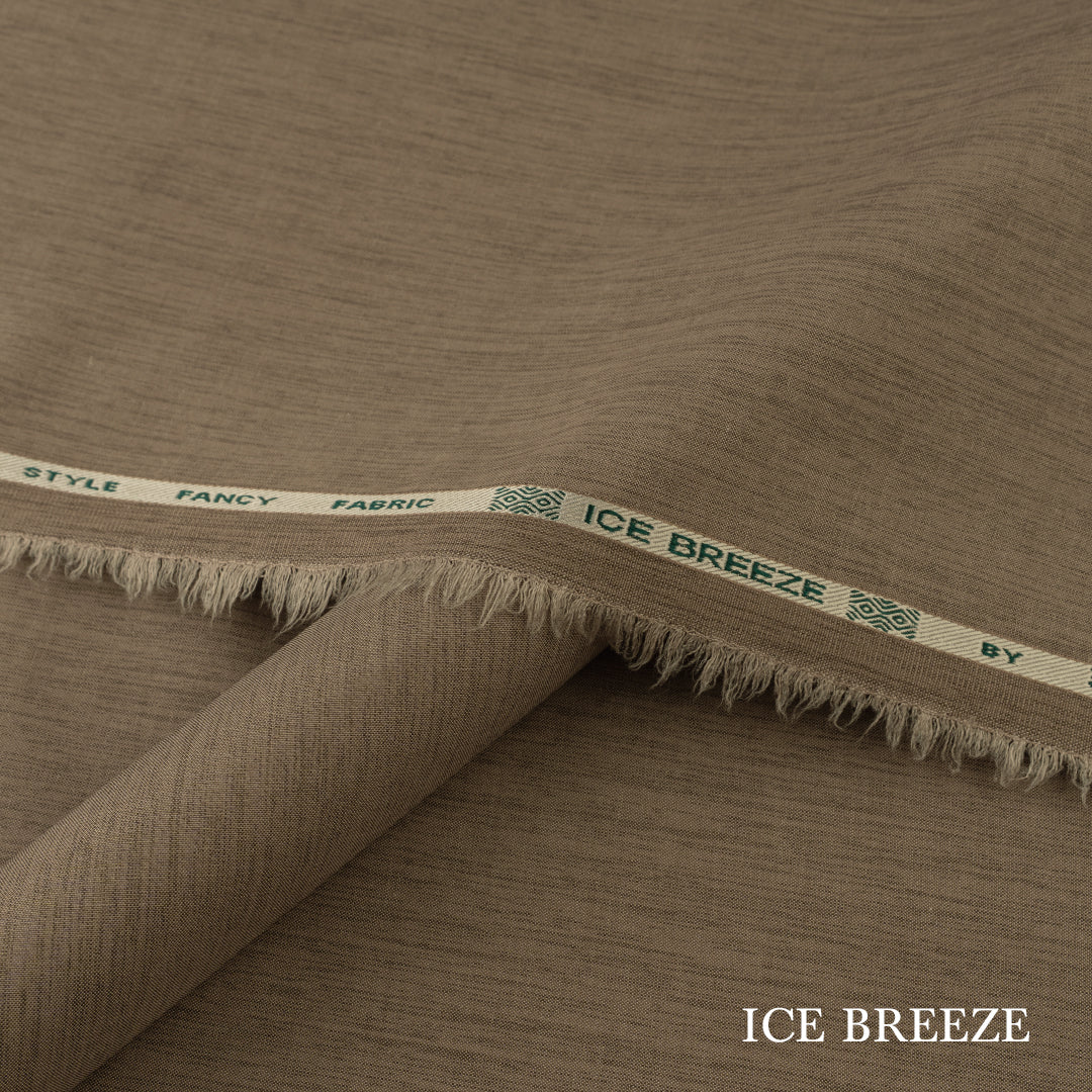 Ice Breeze - Wash & Wear Crafted with a Modern Textured Finish