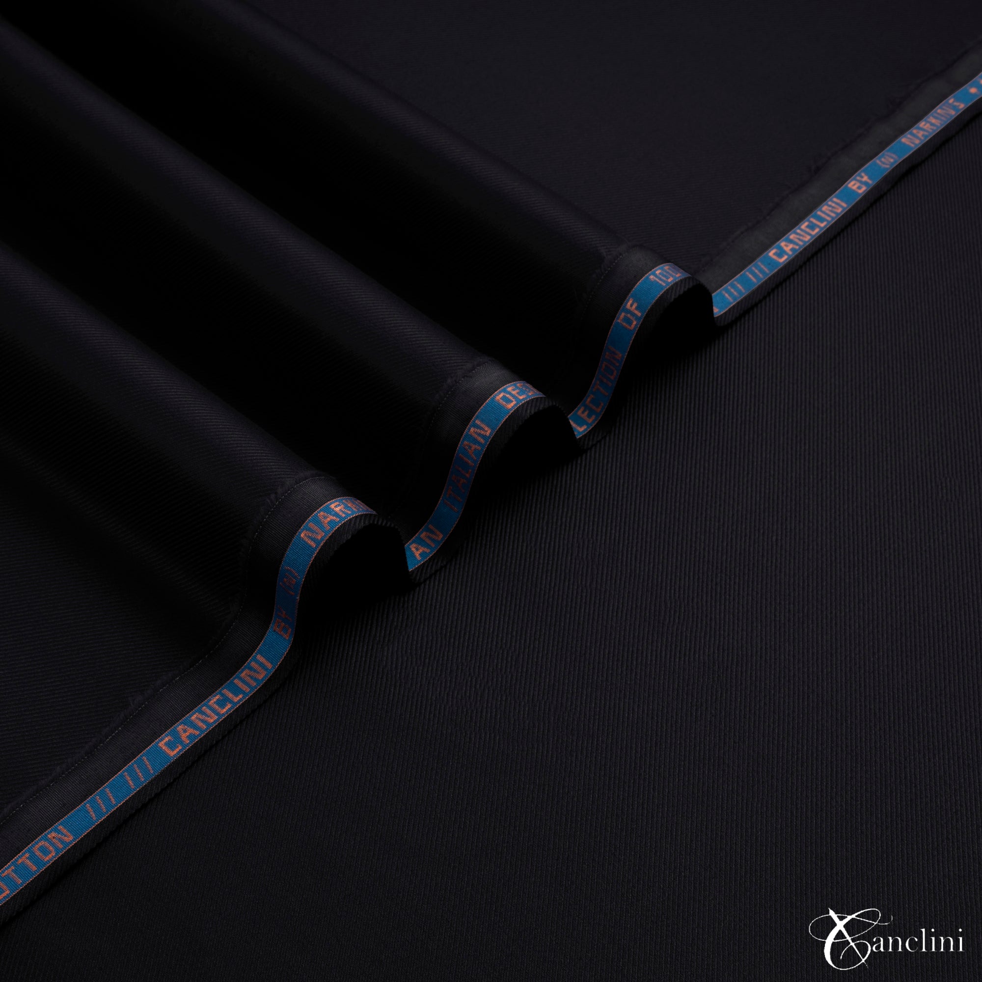 "Canclini unstitched 100% cotton winter fabric by Narkin's, soft, warm, and luxurious with rich winter colors"