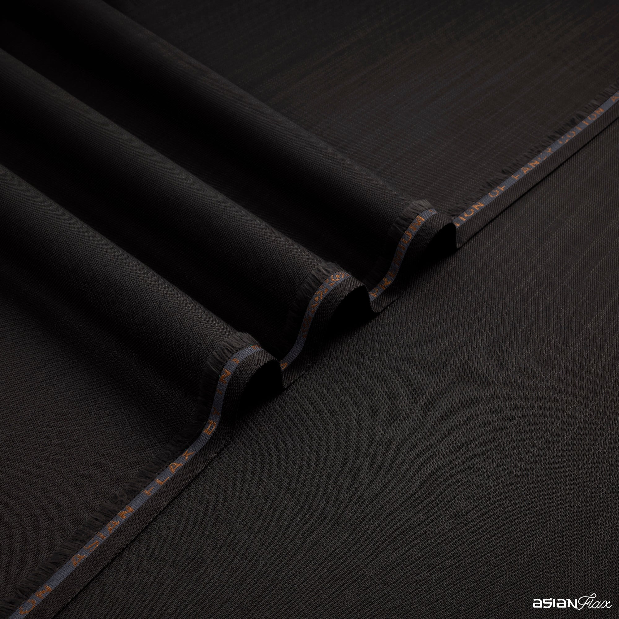 Asian Flax unstitched winter fabric by Narkin's – 100% cotton, natural linen-inspired, perfect for winter party wear