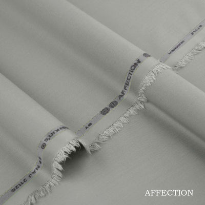 Premium Affection wash & wear blended fabric in polyester and viscose with smooth texture, elegant fall, and long-lasting fade-resistant color, ideal for ethnic wear.