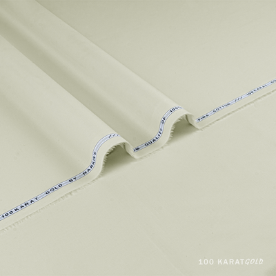 100 Karat Gold - 100% American PIMA Cotton (4.5 Mtr)