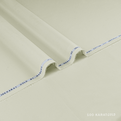 100 Karat Gold - 100% American PIMA Cotton (4.5 Mtr)