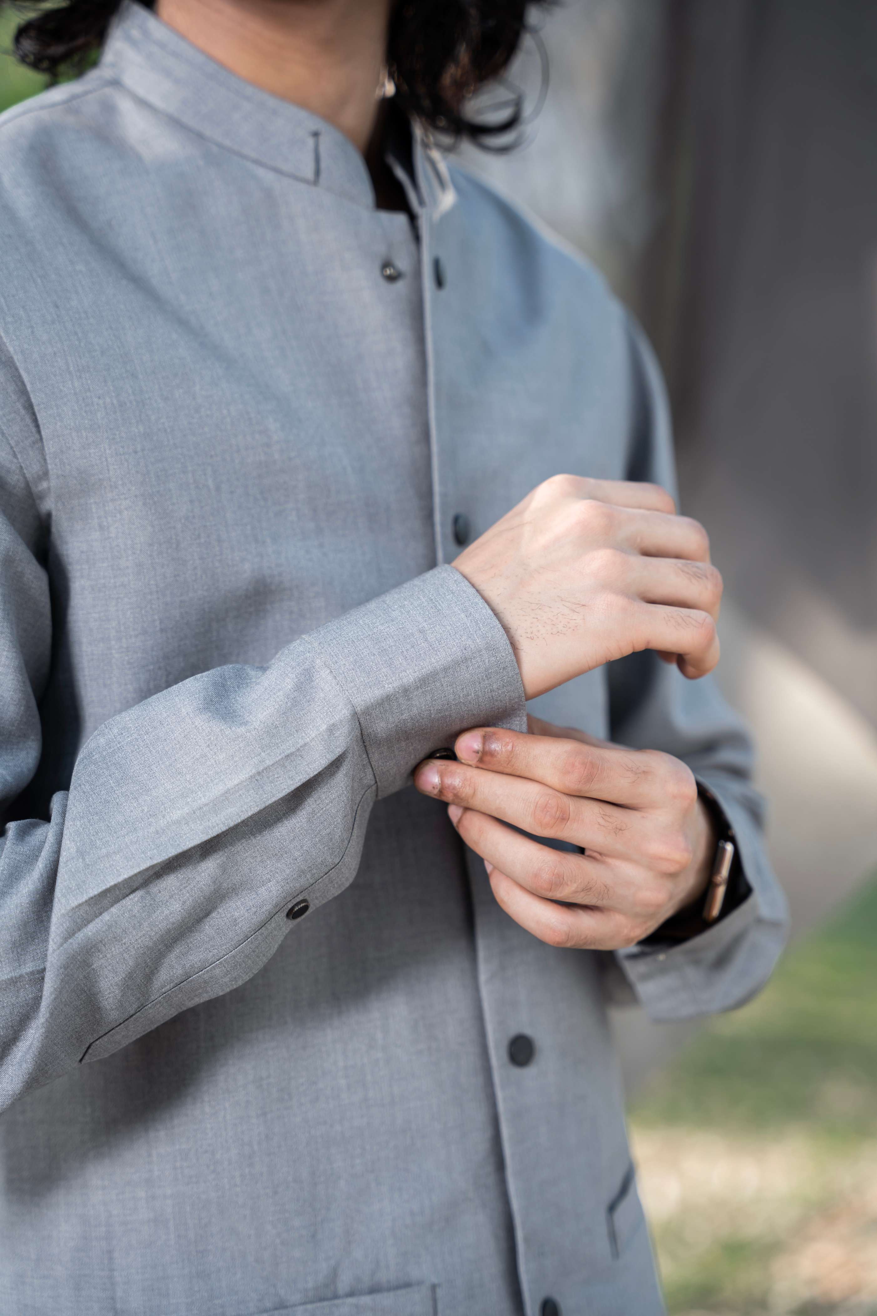 Waist Coat - Silver (NWC56)