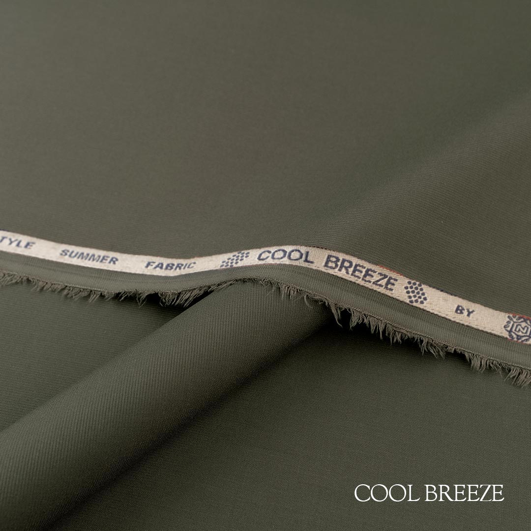 Cool Breeze super cool wash and wear blended fabric for men