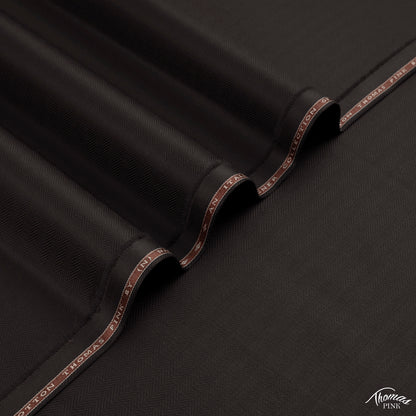 Thomas Pink unstitched winter fabric in 100% cotton with herringbone texture, soft touch, and rich winter colors by Narkin’s.