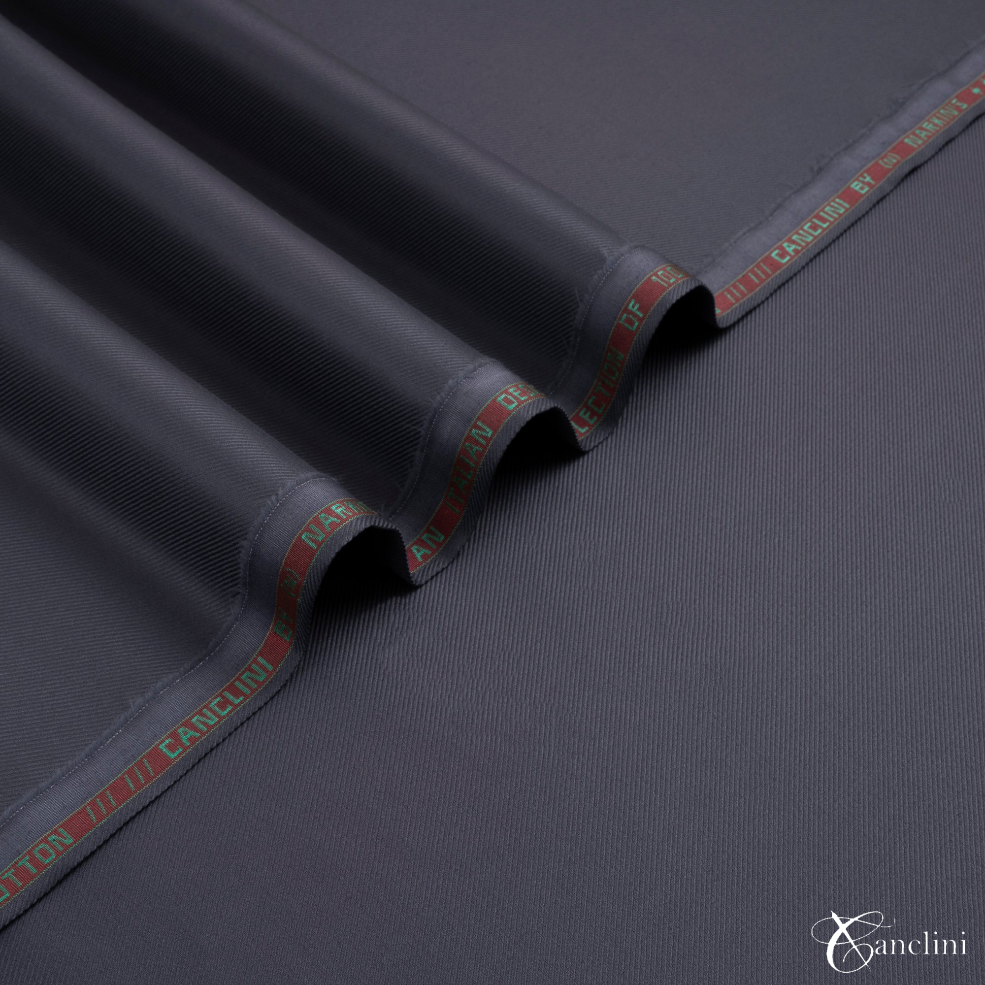 "Canclini unstitched 100% cotton winter fabric by Narkin's, soft, warm, and luxurious with rich winter colors"