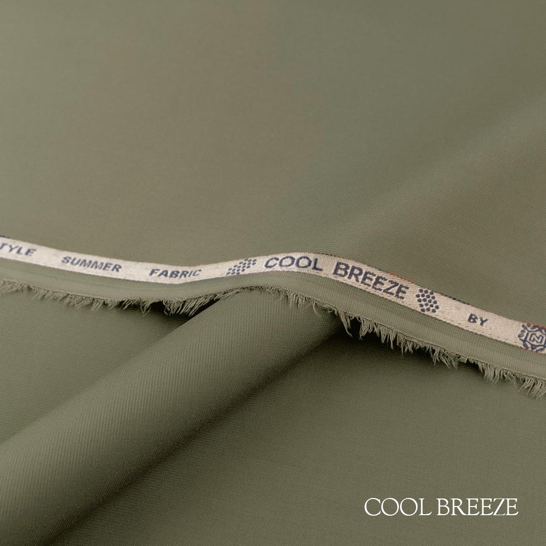 Cool Breeze super cool wash and wear blended fabric for men